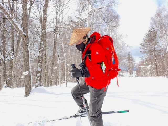 ゴルフ場まで下って一息つきました