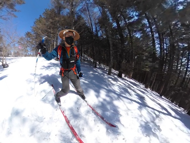 峠から先は藪漕ぎっぽくなりました