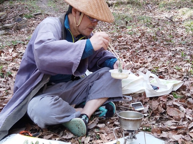 衣をつけます。ちょっと粉っぽいかな