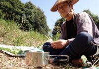 天覧山で野草観察