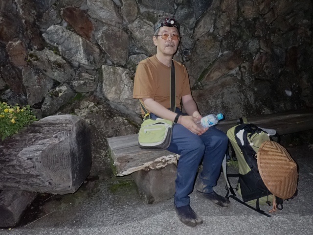 赤谷に下山。魂が抜けました