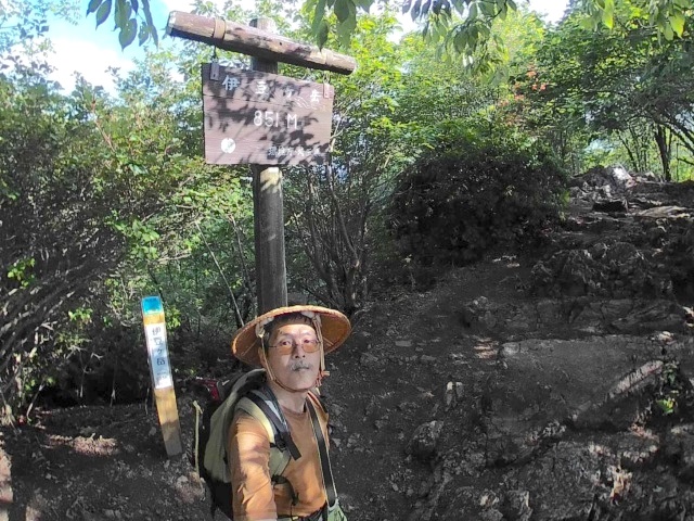 昼間の伊豆ケ岳に来たのは久しぶりです