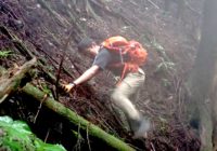 必死にトラバースするＮさん