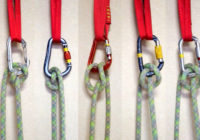 半マストとカラビナの相性