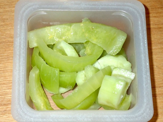 浅漬けにしてみた