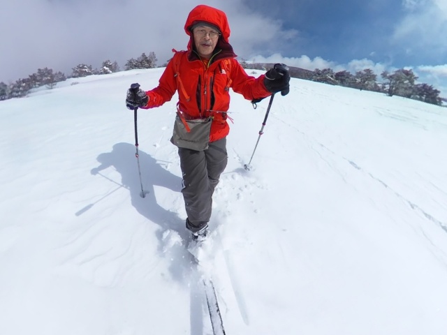 オープンバーンも下りラッセル