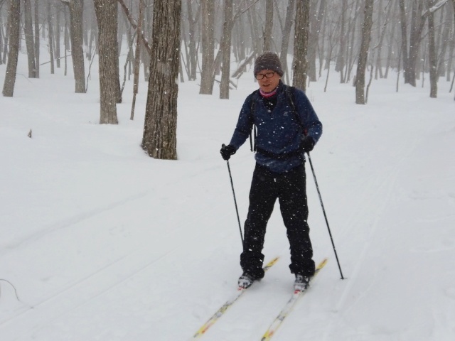 コースを滑るItさん