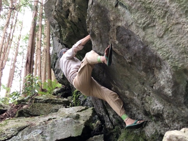足首の養生テープはマダニ対策