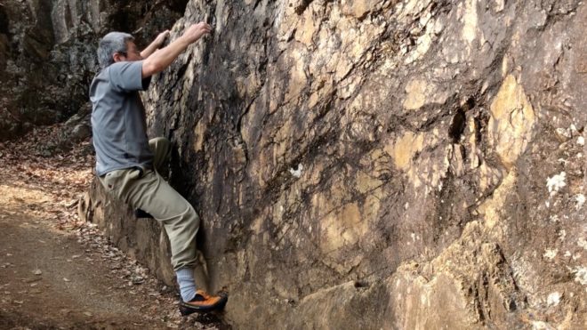 トラバース ちょっと前進