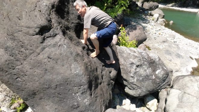 やっぱり三峰も暑かった