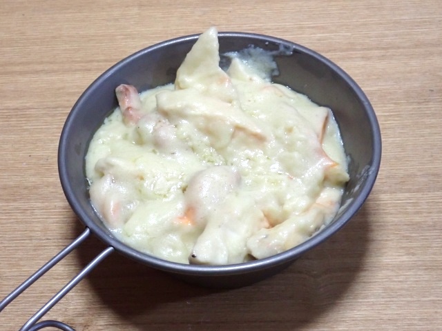 ミヤママスタケのクリーム煮