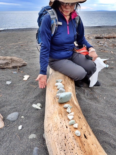 本日後半の成果。ザックが重くなる