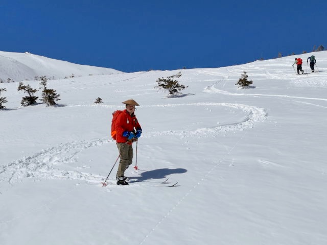 ターンできたのは、ここらあたりまでだった
